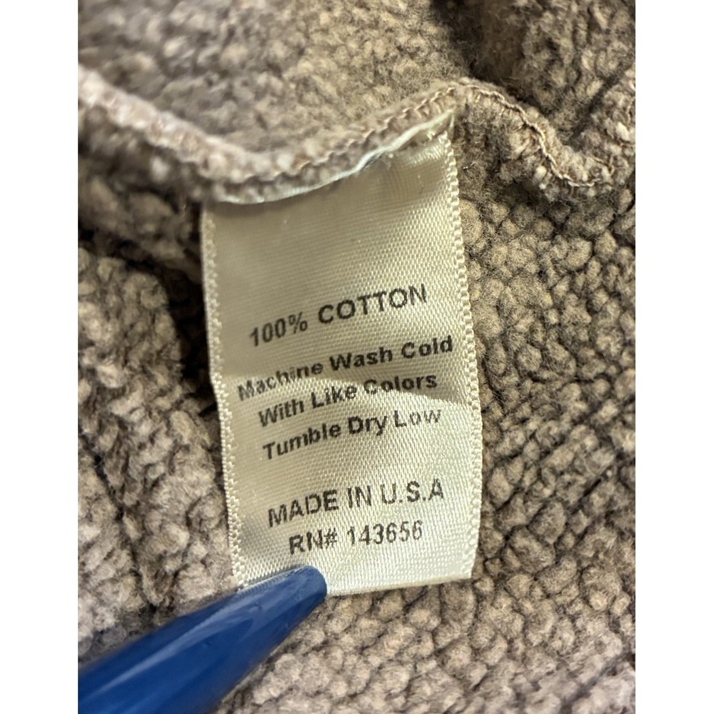 Joah Brown One Size Brown Hoodie Sweatshirt Oversized - Picture 7 of 7